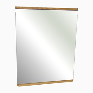 Scandinavian Mirror in Light Oak, 1970s