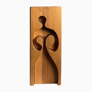 Swedish Sculptural 3d Puzzle in Pine by Gunnar Kanevad, 1970s