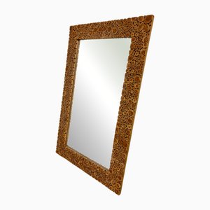 Swedish Pine Mirror, 1970s