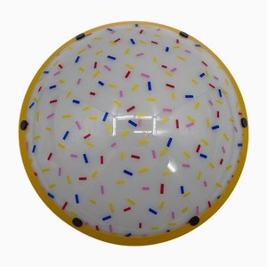 Lampada da parete vintage di Franco Mirenzi per Valenti, 1980