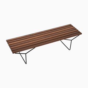 Italian Bench in Wood, 1960s