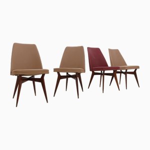 Mid-Century Modern Dining Chairs by Melchiorre Bega, 1950s, Set of 3