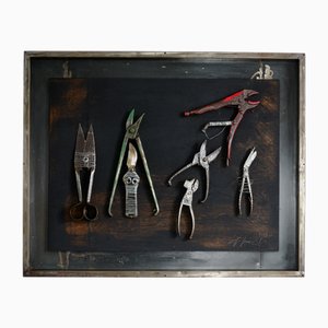 Malerei oder Skulptur im New Realism Stil, 1989, Stahl