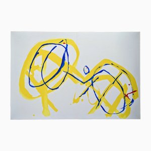 Abrigo Pierre Tal, Abstracción, Litografía original, 1962