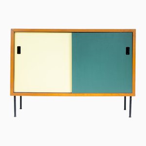 Vintage Sideboard aus Holz & Resopal, 1960