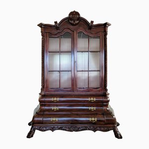 Antique French Showcase in Mahogany