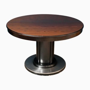 Italian Round Table with Central Leg