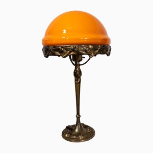 Vintage Art Nouveau Table Lamp from Böhlmarks, 1920s