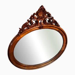 Large Antique French Wall Mirror, 1880