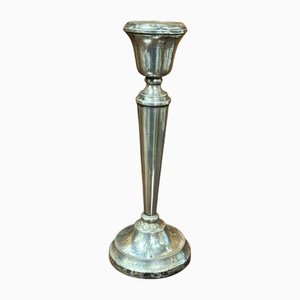 Hallmarked Silver Corinthian Candlestick by Alexander Smith