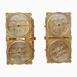 Midcentury Modern Wall Lamps, 1960s, Set of 2