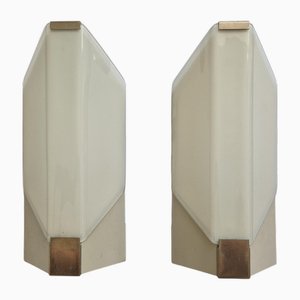 Mid-Century Wall Lamps from VEB Narva Leuchten, 1970s, Set of 2