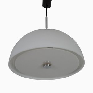 Space Age White Pendant Lamp, Germany, 1970s
