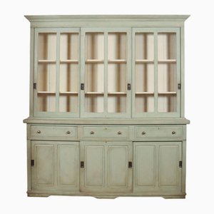 Large 19th Century Painted Kitchen Dresser