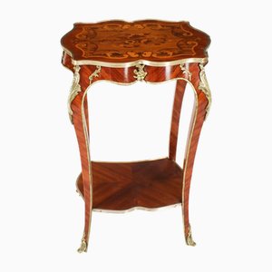 19th Century Louis Revival French Marqutry Ormolu Occasional Table