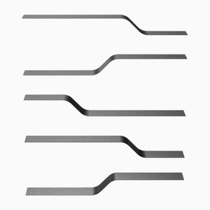 Étagères Network Noires par Julien Vidame, Set 5