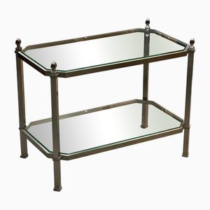 Mesa auxiliar Mid-Century de cromo, 1965