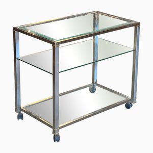Französischer Mid-Century Cocktail Servierwagen, 1965