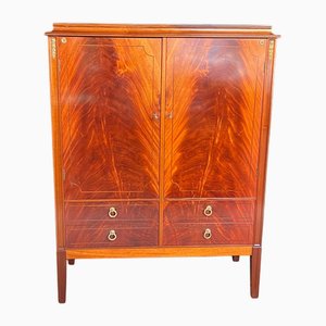 Buffet Art Déco avec Applications en Laiton, Danemark, 1940s