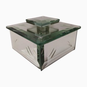Caja de cristal atribuida a Pietro Chiesa para Fontana Arte, años 40