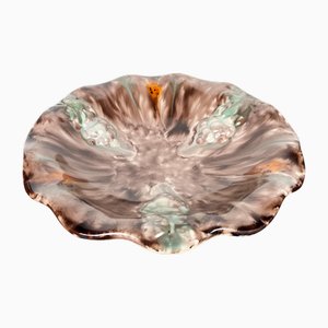 Deutsche Art Deco Keramikschale von Jasba