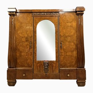 Art Deco Schrank aus Mahagoni, 1920er-1930er