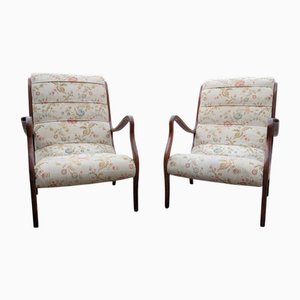 Suite de Fauteuils Mitzi attribués à Ezio Longhi pour Elam, 1958