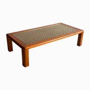 Coffee Table with Chessboard Top, 1970s
