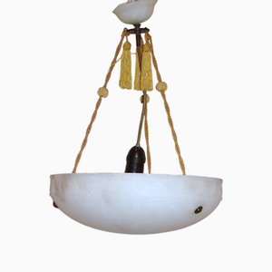 Alabaster Ampla Lamp, 1930s.