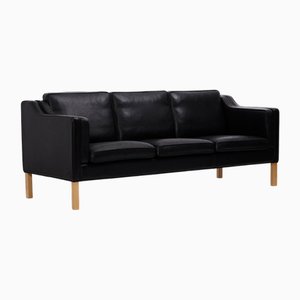 Leather Sofa from Hurup Møbelfabrik, Denmark, 1970s