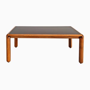Model 781 Rectangular Table in Wood by Vico Magistretti for Cassina, 1970s