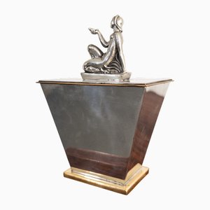 Lidded Box by Oscar Antonsson from Ystad-Metall, 1930s