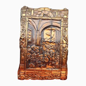 Copper Embossed Bas-Relief, 1960s