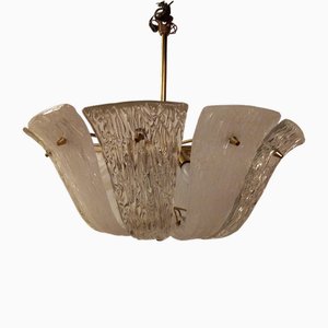 Basket Chandelier by J.T. Kalmar for Kalmar, Austria