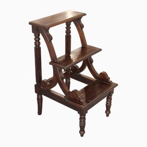Vintage Wood Library Stairs