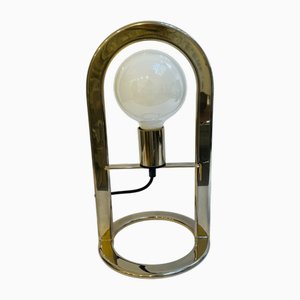 Verchromte Tischlampe von Arco, 1980er