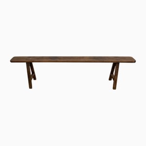 Banc en Chêne Marron, 1950s