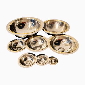 Planetarium Bowls by Liliana Bonomi for Serafino Zani, Italy 1980s, Set of 8