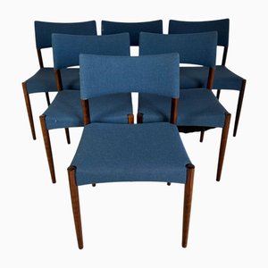 Sedie vintage, Danimarca, anni '60, set di 6