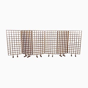Mid-Century Modern Wooden Screen, 1960s