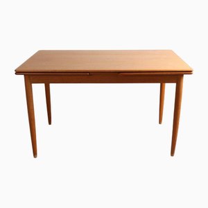 Mesa extensible de roble