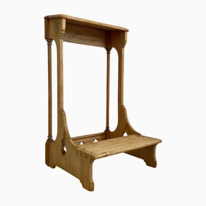 Nun's Shrine Prayer Chair in Spruce Wood