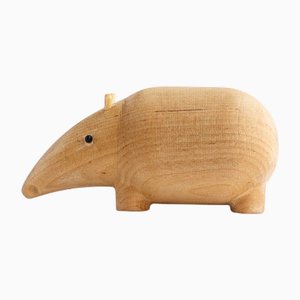 Figura di animale Tapir I Piccolini in legno di Viviana Degrandi per Emko