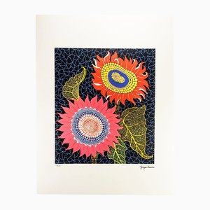 Yayoi Kusama, Composición, Litografía, años 80