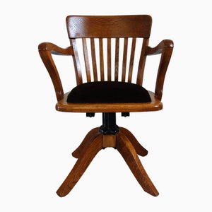 American Oak Armchair, 1940s
