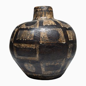 Jarrón alemán de cerámica de Gerhard Liebenthron, 1964