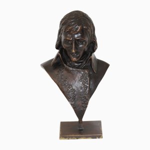Napoleon Bonaparte Büste, 1950er, Bronze
