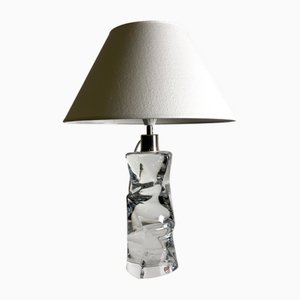 Modern Glass Table Lamp by Olle Alberius for Orrefors, 1960s