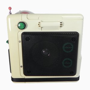 Würfelförmiges Philips Radio, 1980er