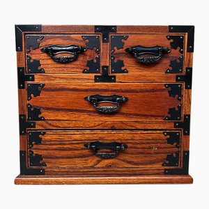 Petit Meuble à Tiroirs Vintage en Bois, 1980s